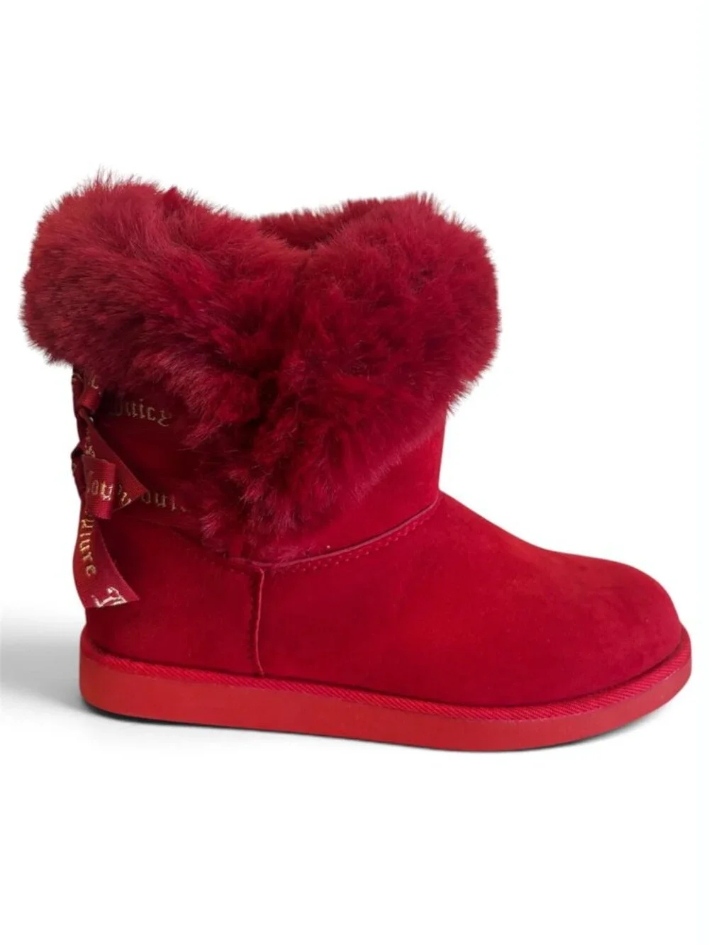 Juicy Couture Women's King 2 Faux Fur Winter Boots Size 6 P1